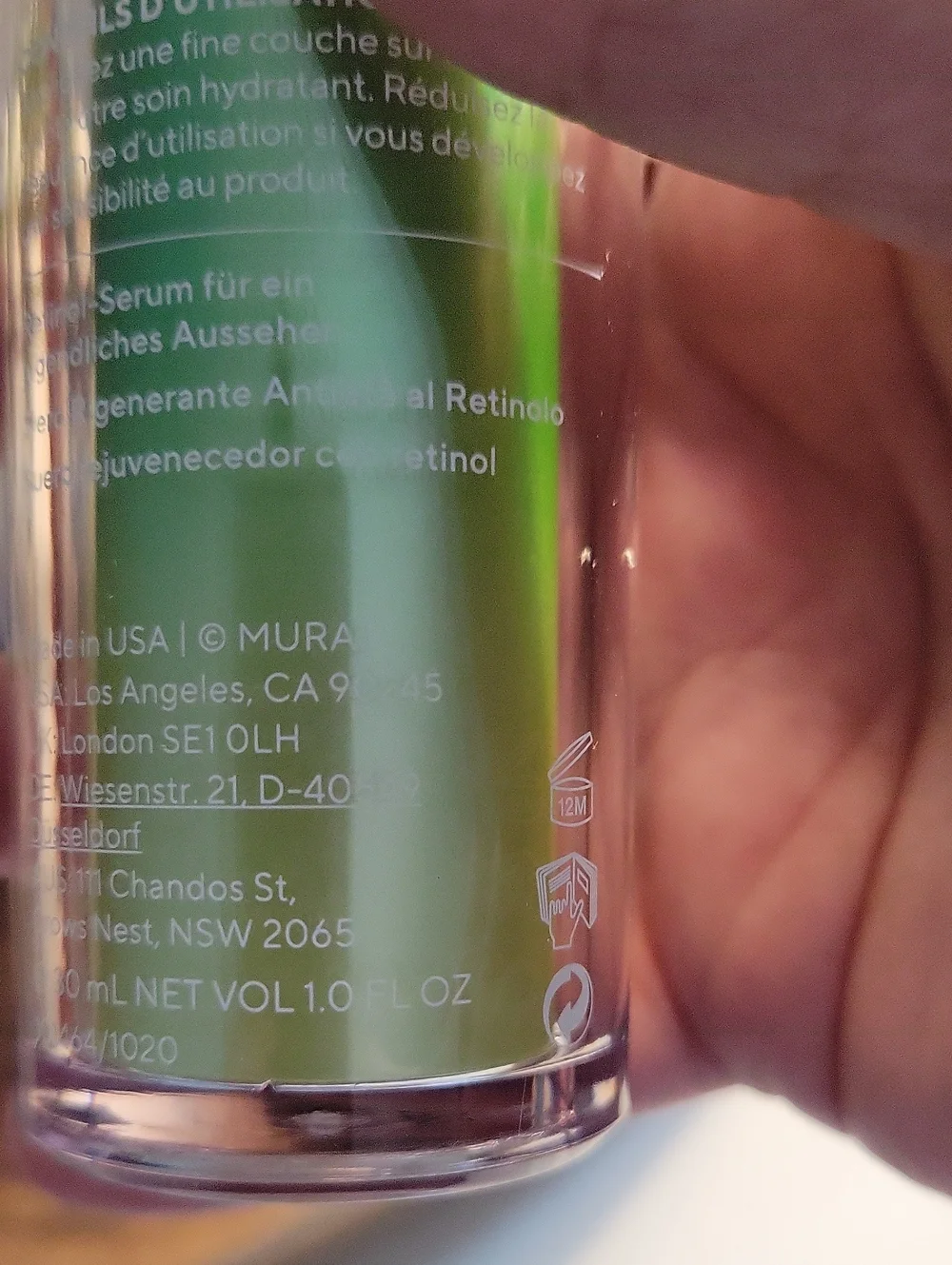 Murad Resurgence Retinol Youth Renewal Serum - Green